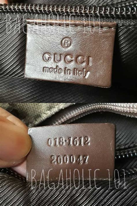 gucci scan|how to check Gucci bag.